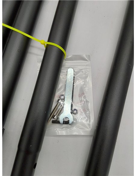 Zapas de jardín para desmalezado, herramientas de zapa con asa para jardín con anillo ajustable, mango largo resistente con asa 