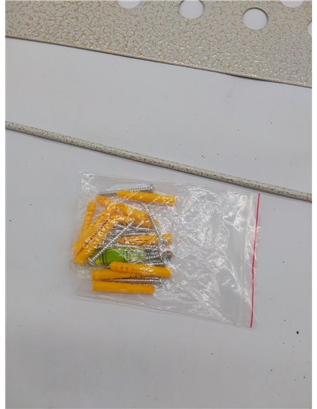 Uten Juego de 2 Baldas Pared, 40 cm Largo Estantes de Pared Clásicos Modernos con Toallero, Ahorre Espacio, Apto para Salón, Dor