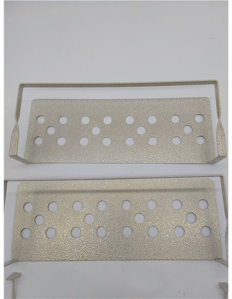 Uten Juego de 2 Baldas Pared, 40 cm Largo Estantes de Pared Clásicos Modernos con Toallero, Ahorre Espacio, Apto para Salón, Dor