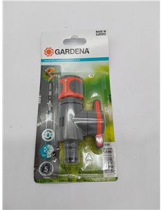 Gardena válvula de regulación: Válvula de control para regular gradualmente el flujo del agua o cerrarlo, regulando el alcance d 2