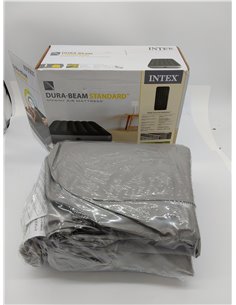 INTEX Colchón Inflable con Hinchador Integrado Fiber-Tech Downy 2