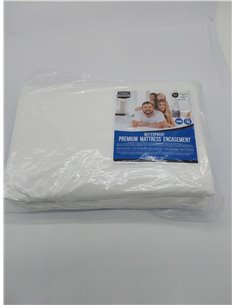 Utopia Bedding Funda de Colchón 100 x 200 x 30 cm Impermeable con Cremallera, Certificado Oeko-Tex, Cubre Colchon