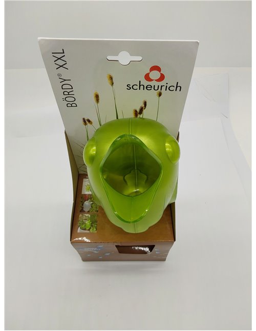 Scheurich Bördy XXL - Dispensador de Agua para Reserva de Agua (plástico y Cono de Arcilla, 33 cm de Alto, 1,0 l Vol)