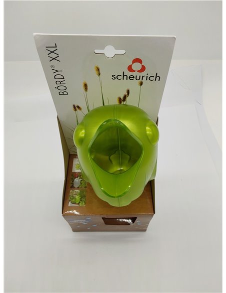 Scheurich Bördy XXL - Dispensador de Agua para Reserva de Agua (plástico y Cono de Arcilla, 33 cm de Alto, 1,0 l Vol)
