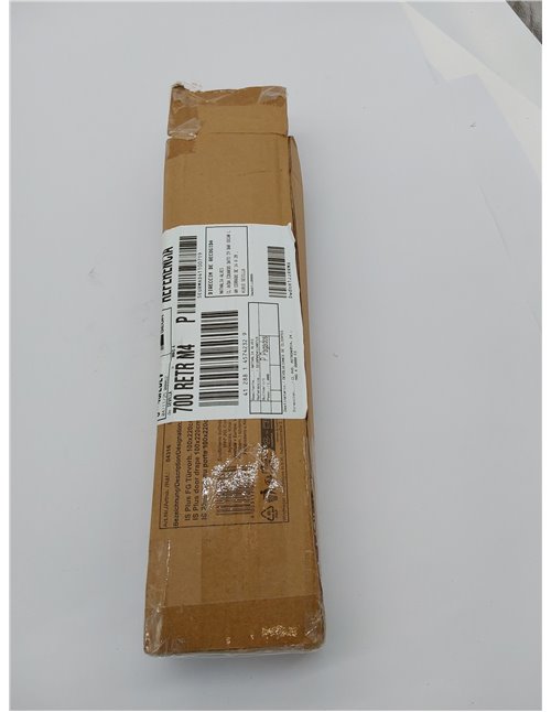 Windhager Cortina de puerta mosquitera, con cintas de pesas premontadas, acortable individualmente, 100 x 220 cm, blanco, 1 Ud