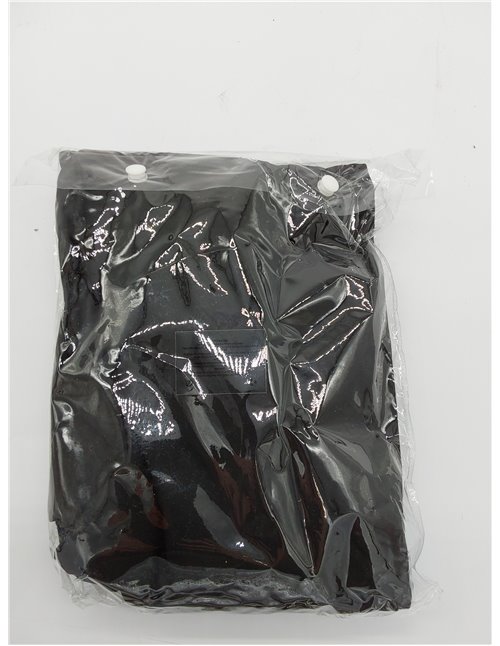 Aktive 61548 - Funda mesa jardín impermeable negra, Funda mueble jardín resistente con sujeción de refuerzo, Protector mesa elás