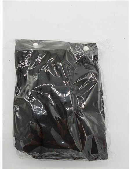 Aktive 61548 - Funda mesa jardín impermeable negra, Funda mueble jardín resistente con sujeción de refuerzo, Protector mesa elás