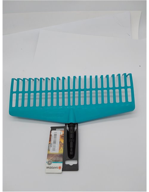 Gardena Combisystem 3101-20 - Rastrillo práctico Cepillo de púas para Barrer Hojas y césped Cortado, con robustas púas de plásti