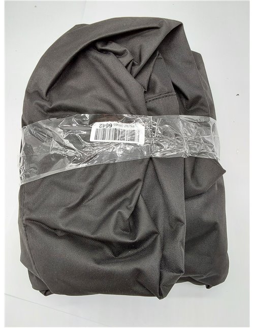 Amazon Basics Funda para barbacoa exterior de gas, resistente al agua, 165 x 66 x 117 cm, color negro