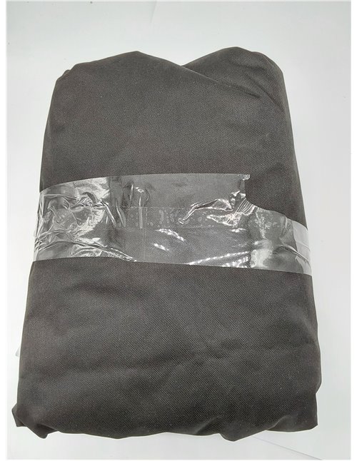 Amazon Basics Funda para barbacoa exterior de gas, resistente al agua, 165 x 66 x 117 cm, color negro