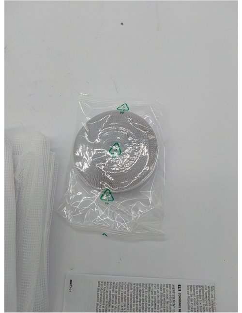 Windhager mosquitera, tejido de protección contra insectos de fibra de vidrio de óptima calidad, blanco, 130 x 150 cm