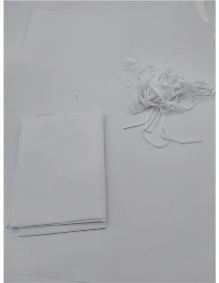 2 Juegos Pancarta Blanca 180x60cm, Personalizadas Banner Blanca, Pancarta en Blanco para Bricolaje Actividades, Pancartas de Lon