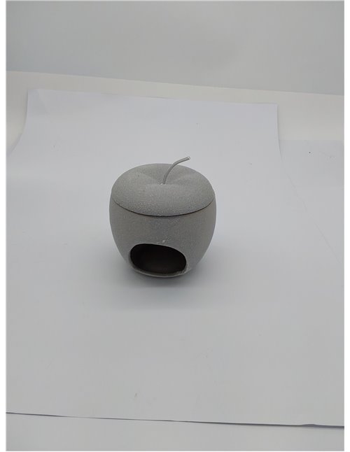 Quemador de Perfume de Manzana de Amor – Quemador Fondant Cera perfumada – difusor de Aceite Esencial y Perfume de Ambiente – po