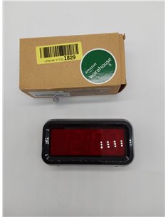 KWANWA - Reloj Despertador Digital led pequeño, con un tamaño de números de 3 cm de Color Rojo, Funciona con Pilas, Que podrá Us 2
