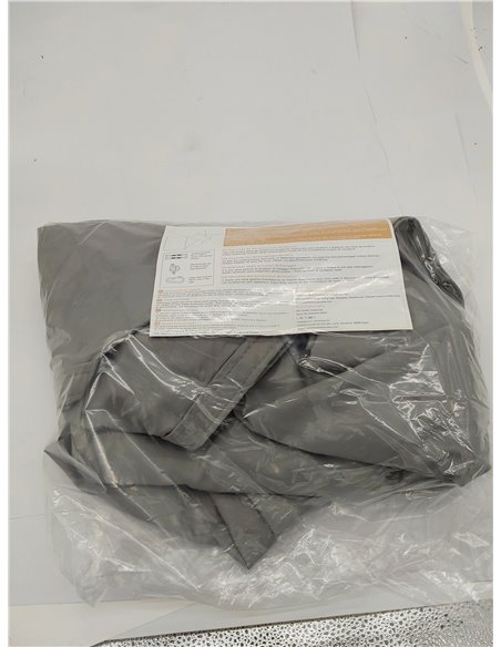 AXT SHADE Toldo Vela de Sombra Impermeable Triangular 4x4x5,65m Protección Rayos UV para Exterior Terraza Patio Jardín-Arena