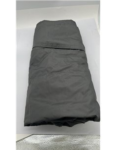 HENG FENG Toldo Vela de Sombra Rectangular 4x4m, PES 160 g/m² Impermeable, 95% Bloqueo UV, para Exterior en Terraza, Jardín, Pat 2