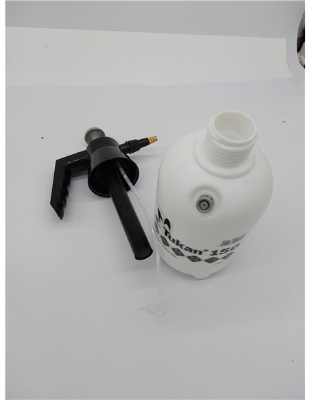 Pulverizador GLORIA TUKAN 1,5L | Presión hasta 3 bar | Versátil para cuidado de plantas y limpieza | Boquilla ajustable de latón