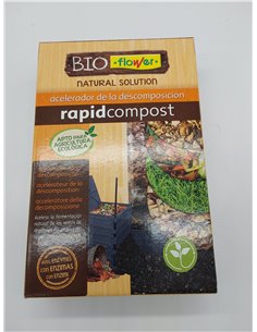 Flower - Bioflower Rapid Compost | Acelerador de Descomposición Natural | Fórmula con Enzimas | 1,5 kg 