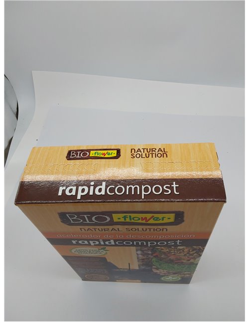 Flower - Bioflower Rapid Compost | Acelerador de Descomposición Natural | Fórmula con Enzimas | 1,5 kg 