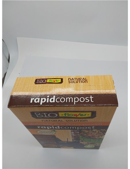 Flower - Bioflower Rapid Compost | Acelerador de Descomposición Natural | Fórmula con Enzimas | 1,5 kg 