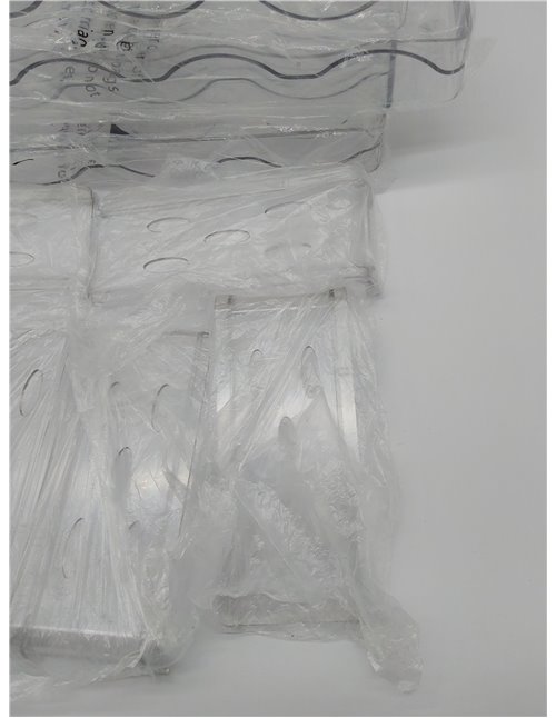 Organizador de Botellas de Vino y Agua Apilable para Armario, Frigorífico, Portabotellas de Plástico para 16 Botellas para Cocin