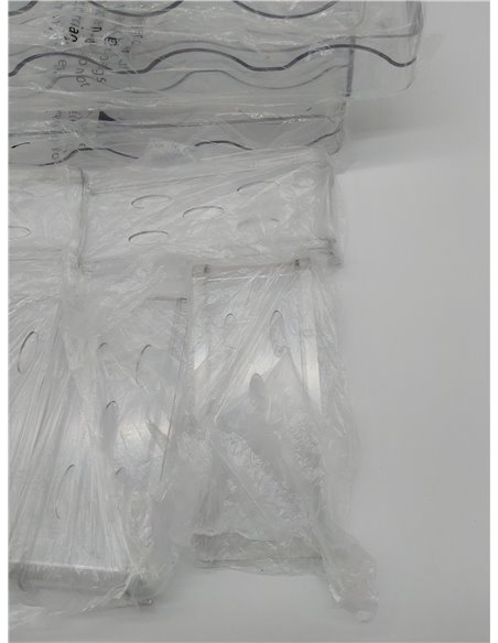Organizador de Botellas de Vino y Agua Apilable para Armario, Frigorífico, Portabotellas de Plástico para 16 Botellas para Cocin