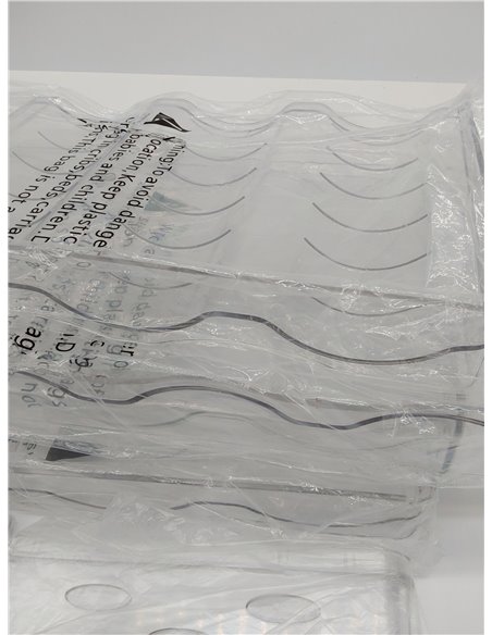 Organizador de Botellas de Vino y Agua Apilable para Armario, Frigorífico, Portabotellas de Plástico para 16 Botellas para Cocin