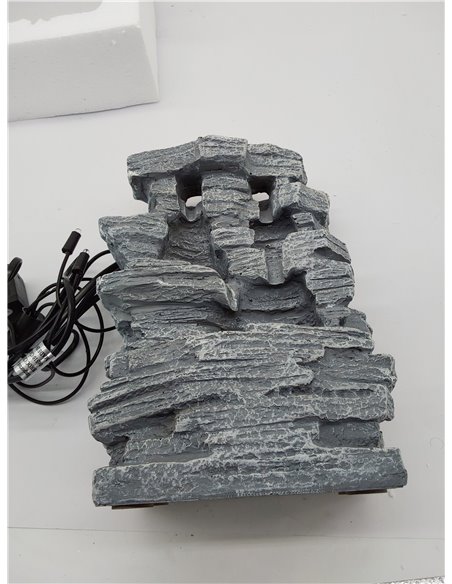 Zen Luz SCF 150 Gran Cañón - Fontana, Piedra, Color: Gris, 19 x 16 x 28 cm