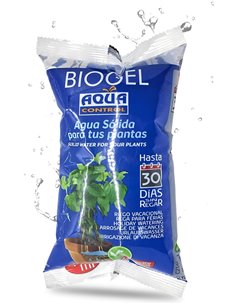 Aqua Control Biogel C2140, Agua Sólida para Tus Plantas, Ideal para Riego en Vacaciones, hasta 30 Días sin Regar, 400 ml