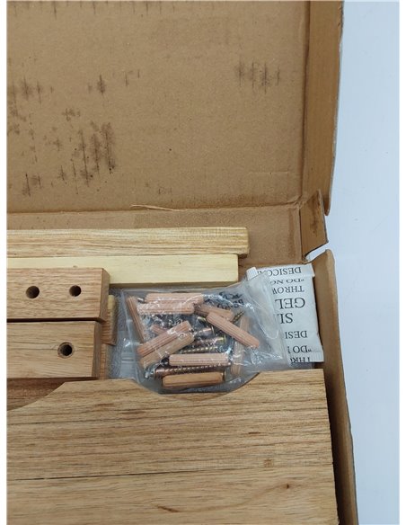 Relaxdays Botellero pequeño de Madera natural 28 x 42,5 x 21 cm Estante con 3 niveles para 12 botellas de vino, soporte de nogal