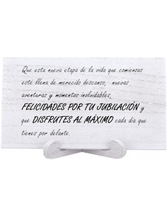 Tarjeta jubilacion grande mujer Regalo jubilacion mujer Tarjeta despedida hombre Feliz Jubilacion despedida compañero Felicitaci