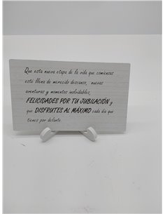 Tarjeta jubilacion grande mujer Regalo jubilacion mujer Tarjeta despedida hombre Feliz Jubilacion despedida compañero Felicitaci 2