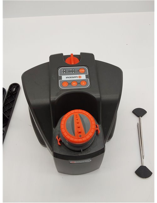 Gardena Original Comfort Aqua Contour Aspersor de superficie asimétrico automático riego de superficie para regar jardines, fáci