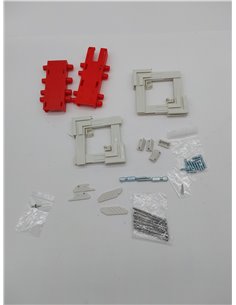 Windhager Juego de Conectores de Esquina para mosquitera, Marco Tensor para Ventanas y Puertas de plástico, Color Blanco, 03534 2