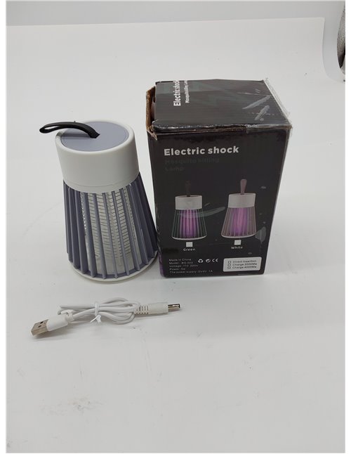 Anti Mosquitos Electrónico, Mata Mosquitos Electrico Interior, Lampara Antimosquitos Recargable, Antimosquitos USB, Matamoscas E
