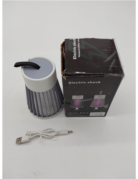 Anti Mosquitos Electrónico, Mata Mosquitos Electrico Interior, Lampara Antimosquitos Recargable, Antimosquitos USB, Matamoscas E