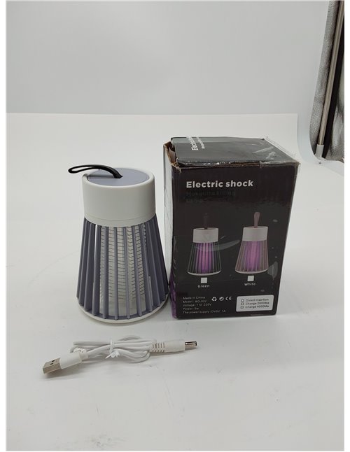 Anti Mosquitos Electrónico, Mata Mosquitos Electrico Interior, Lampara Antimosquitos Recargable, Antimosquitos USB, Matamoscas E