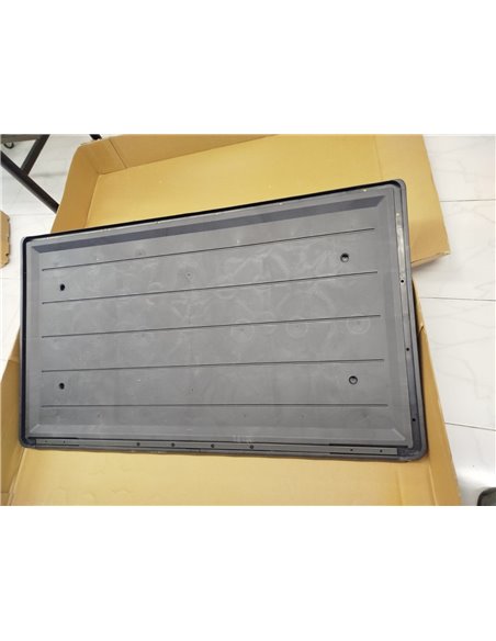 Keter Grande Store- Cobertizo de jardín exterior, 2020L, Color gris, tecnología Duotech paredes aptas para pintar, 109.3x132.5x1