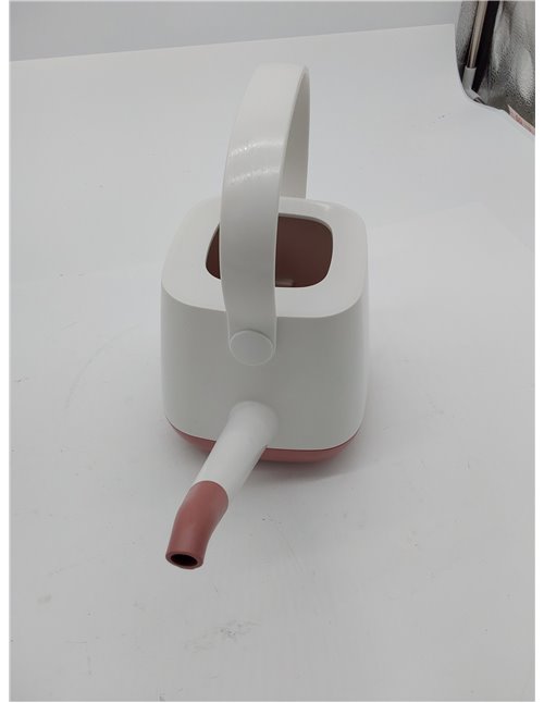 Lechuza 13890 YULA - Regadera (1,7 L), Color Blanco y Rosa