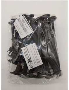 Piquetas de Fijación 50 Unidades Anclajes Las piquetas de sujeción TerraPEG para unir Mallas geotextiles-estacas de Suelo de Plá 2