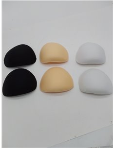 Hombreras autoadhesivas para hombre y mujer, 3 pares de almohadillas de espuma para los hombros con cinta de velcro que alivia e 2