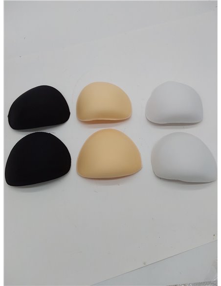 Hombreras autoadhesivas para hombre y mujer, 3 pares de almohadillas de espuma para los hombros con cinta de velcro que alivia e
