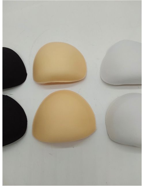 Hombreras autoadhesivas para hombre y mujer, 3 pares de almohadillas de espuma para los hombros con cinta de velcro que alivia e