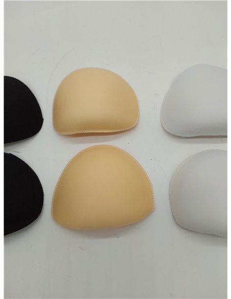 Hombreras autoadhesivas para hombre y mujer, 3 pares de almohadillas de espuma para los hombros con cinta de velcro que alivia e