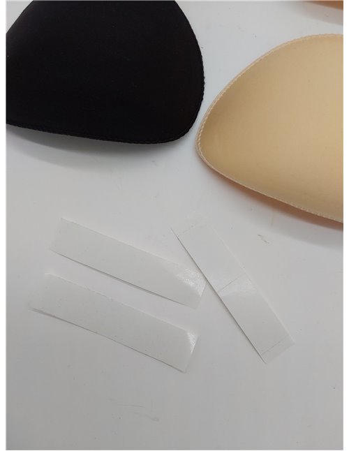 Hombreras autoadhesivas para hombre y mujer, 3 pares de almohadillas de espuma para los hombros con cinta de velcro que alivia e