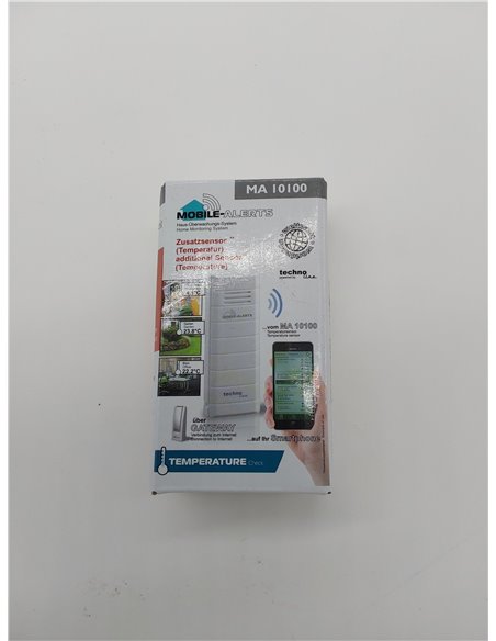 techno line MA 10100 - Detector de Temperatura, Color Blanco