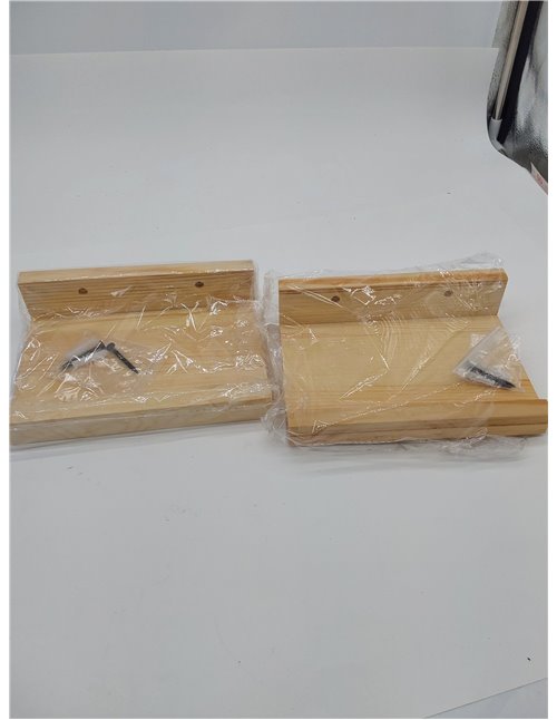 Z metnal Pequeños estantes flotantes, estante de pared de madera para mostrar imágenes coleccionables, velas, estantes de almace