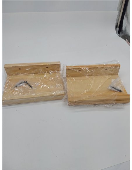 Z metnal Pequeños estantes flotantes, estante de pared de madera para mostrar imágenes coleccionables, velas, estantes de almace