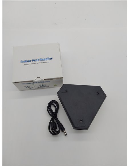Ultrasonidos para ratas 2025 murciélagos, repelente para ratones, repelente portátil para roedores por ultrasonidos, con luz LED
