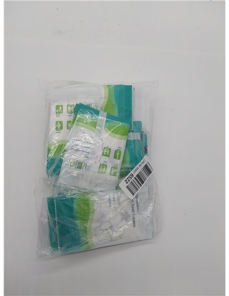 Bomtop 29 fundas desechables para asiento de inodoro, envueltas individualmente, desechables, para adultos y niños, protección d
